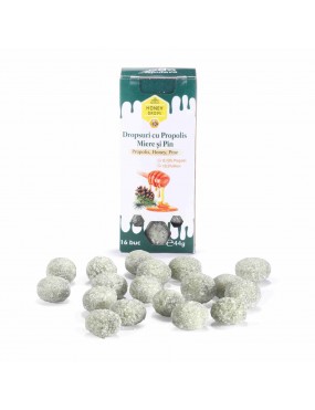 Dropsuri cu propolis, miere...