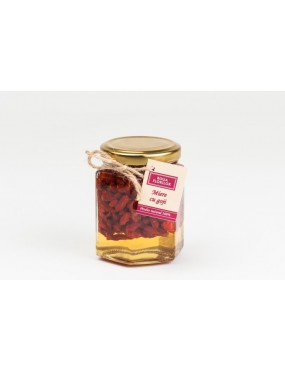 Miere cu Goji (fructe din Tibet) 220 gr
