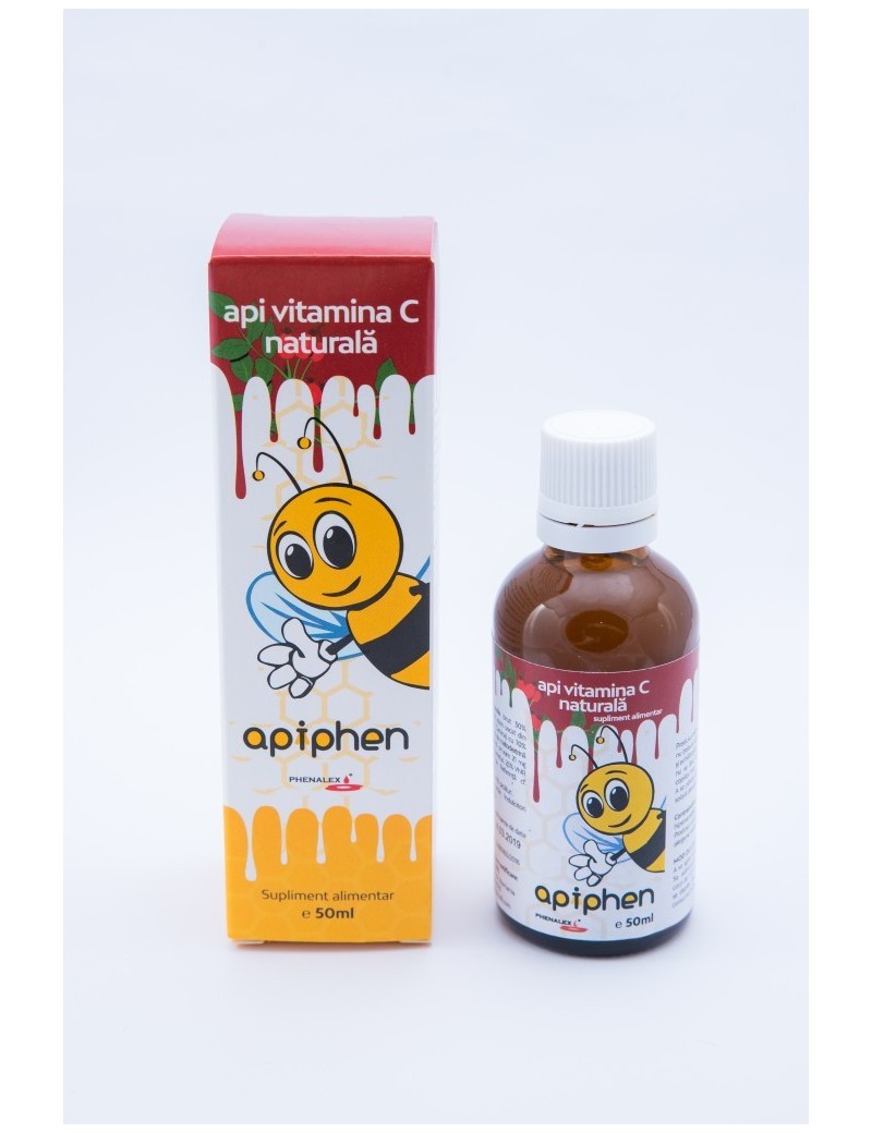 Api Vitamina C naturala 50 ml - Propolis esenta+Vitamina C